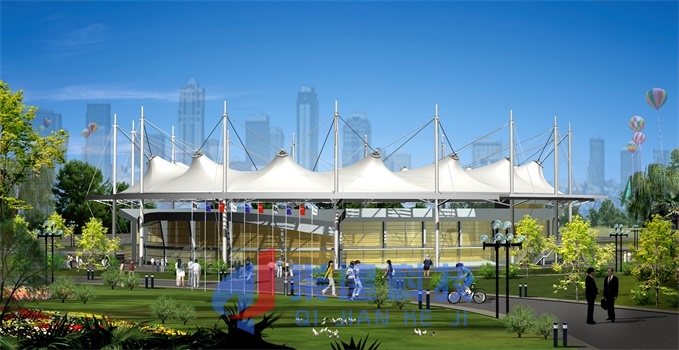 新疆柒建科技：商业空间膜结构解决方案专家‌——用创新膜结构塑造新疆商业建筑新地标